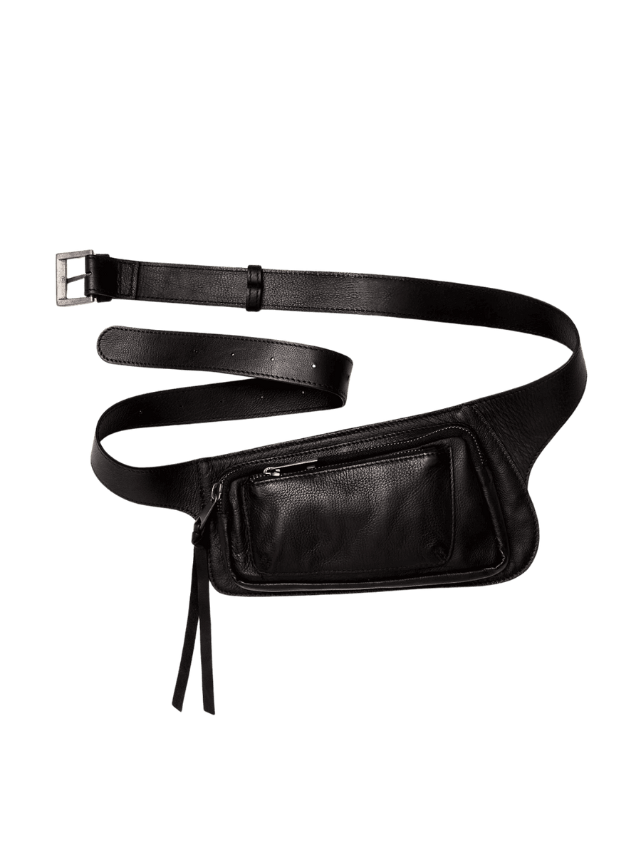 Free People Avalon Leather Sling in Black Leather | Twentyseven Toronto