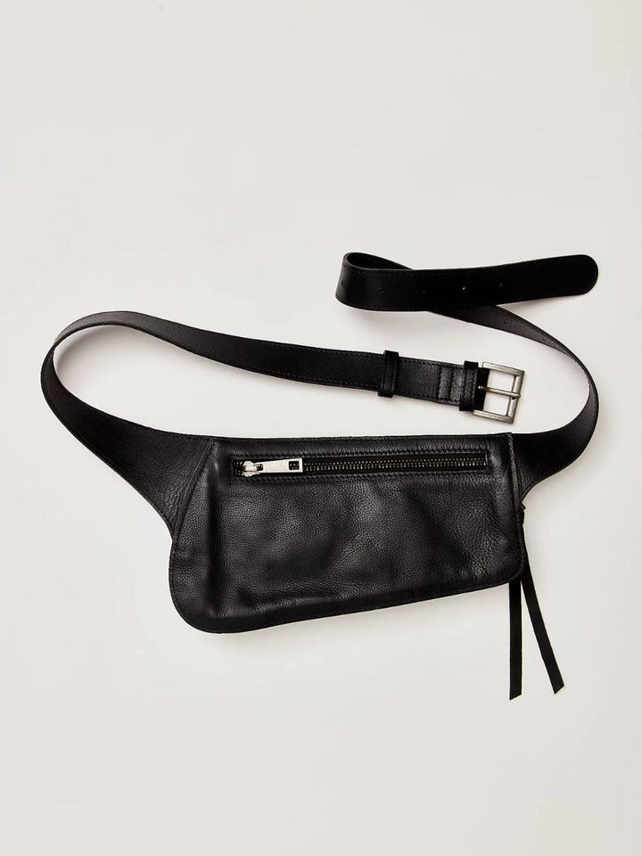 Free People Avalon Leather Sling in Black Leather | Twentyseven Toronto