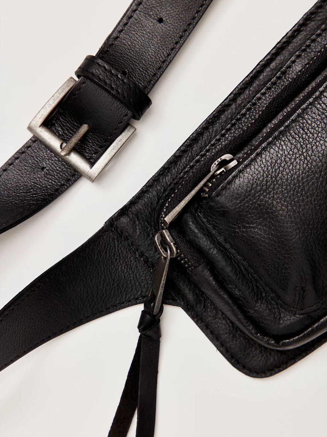 Free People Avalon Leather Sling in Black Leather | Twentyseven Toronto