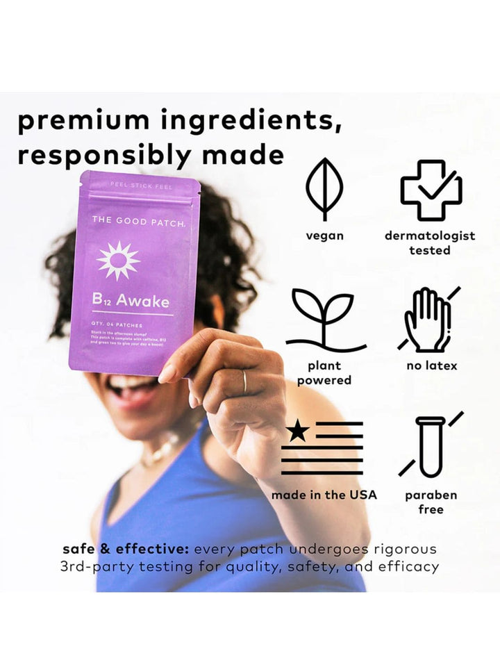 The Good Patch The B-12 Awake Patch (4 Count) | Twentyseven Toronto
