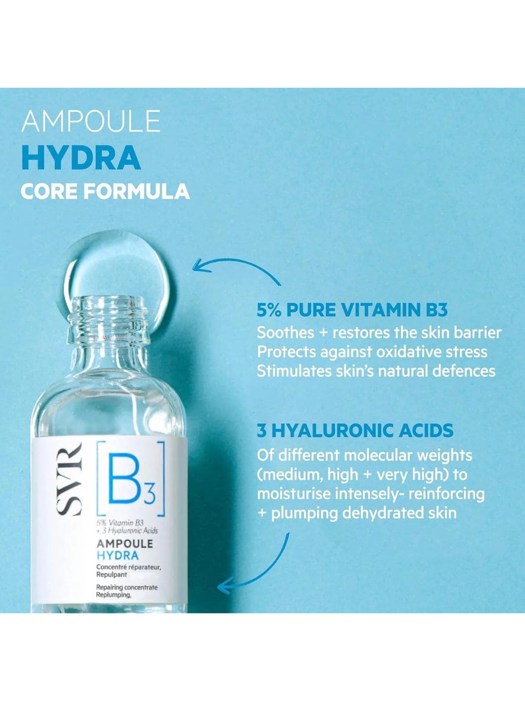 SVR [B3] Ampoule Hydra Serum | Twentyseven Toronto