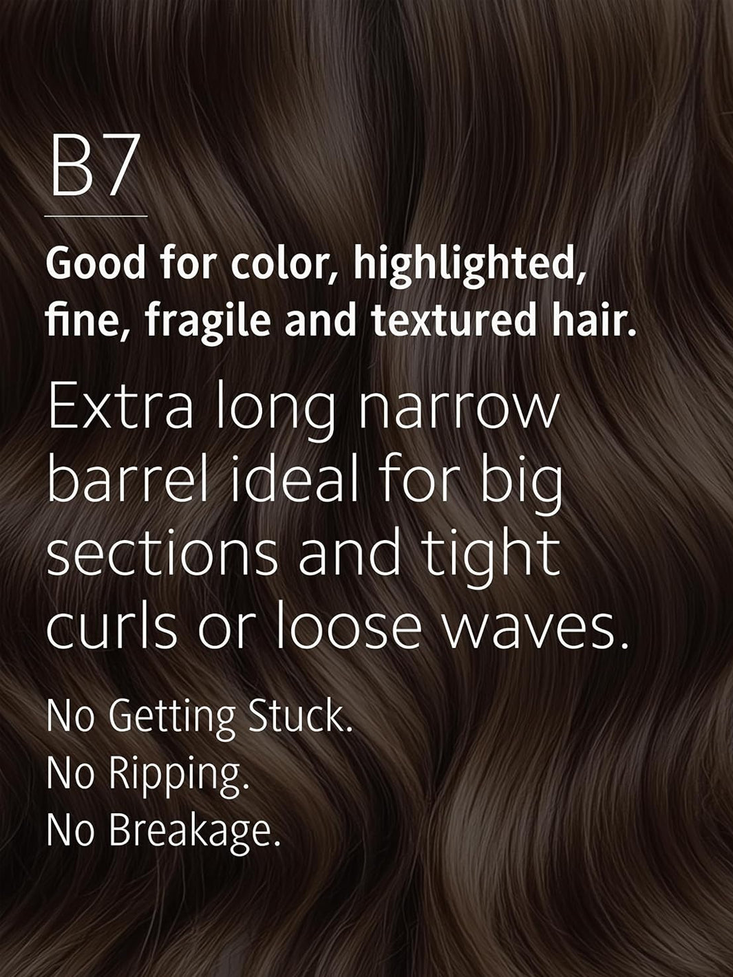 Ibiza Hair B7 Round Brush styling guide for colour-treated, highlighted, fine, fragile and textured hair, designed for large sections, curls and loose waves | Twentyseven Toronto