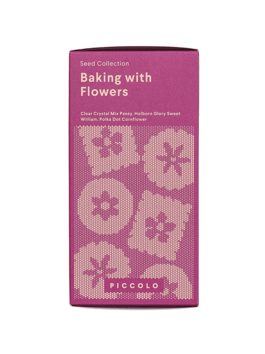 Piccolo Seeds Baking With Flowers Seed Mix | Twentyseven Toronto