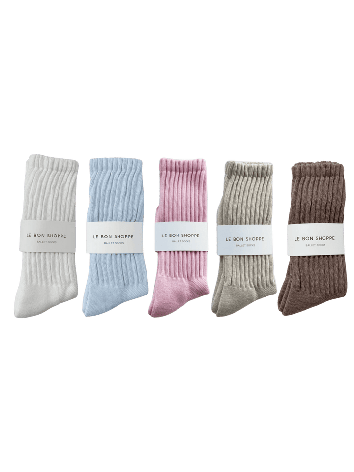 Le Bon Shoppe Ballet Socks Best-Sellers Set - Pack of 5 | Twentyseven Toronto