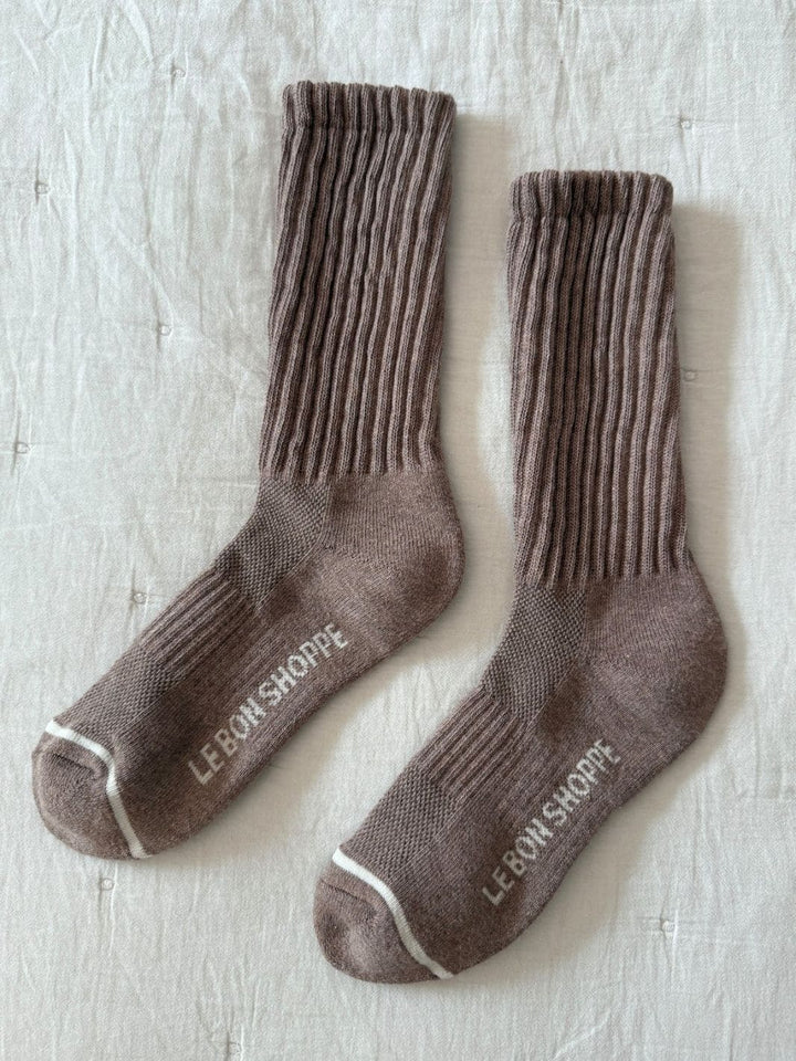 Le Bon Shoppe Ballet Socks - Mocha Mousse | Twentyseven Toronto
