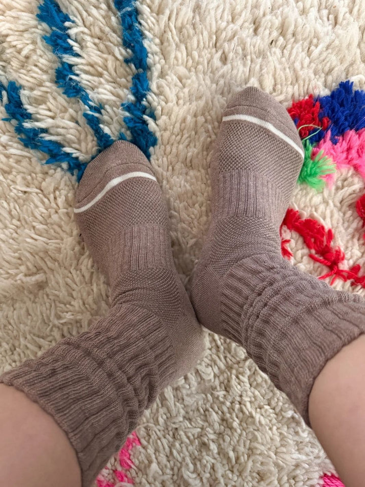 Le Bon Shoppe Ballet Socks - Mocha Mousse | Twentyseven Toronto