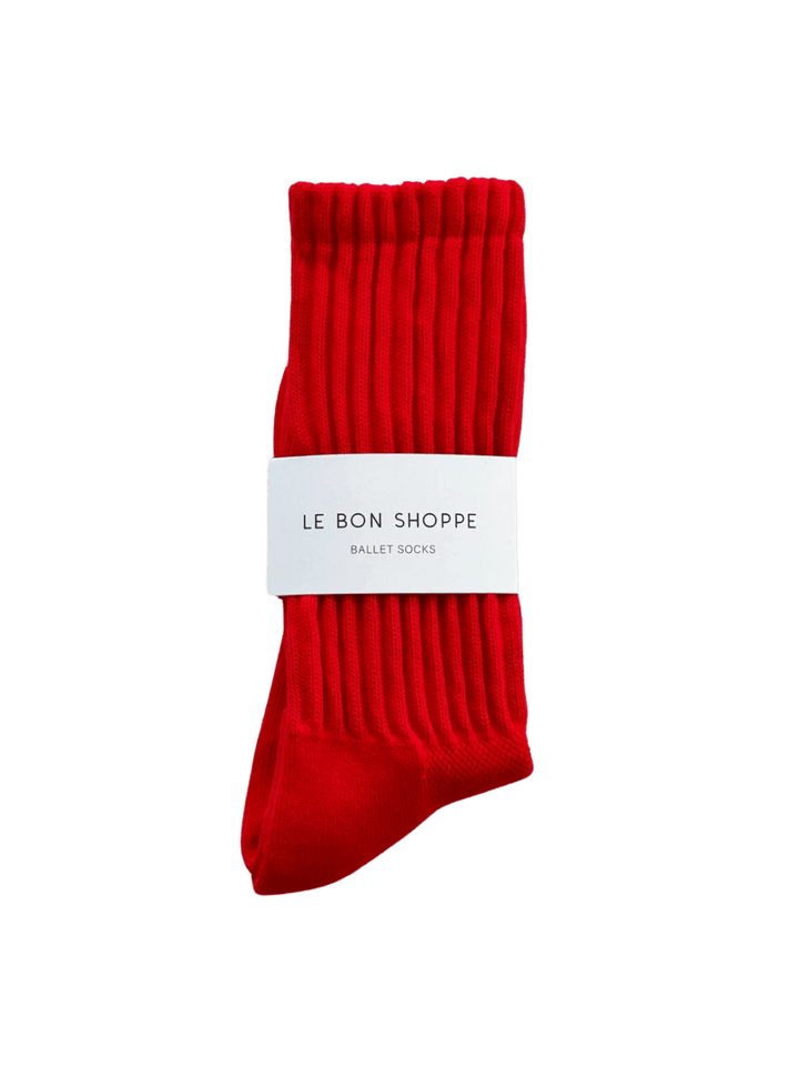 Le Bon Shoppe Ballet Socks - Strawberry | Twentyseven Toronto