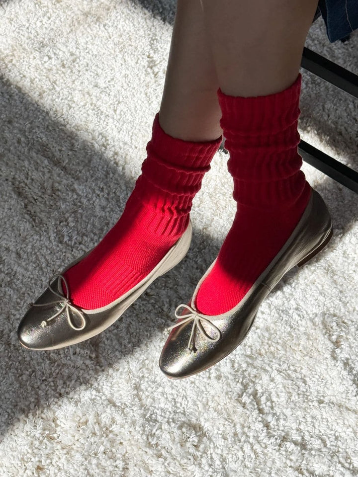 Le Bon Shoppe Ballet Socks - Strawberry | Twentyseven Toronto