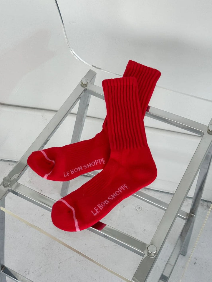 Le Bon Shoppe Ballet Socks - Strawberry | Twentyseven Toronto