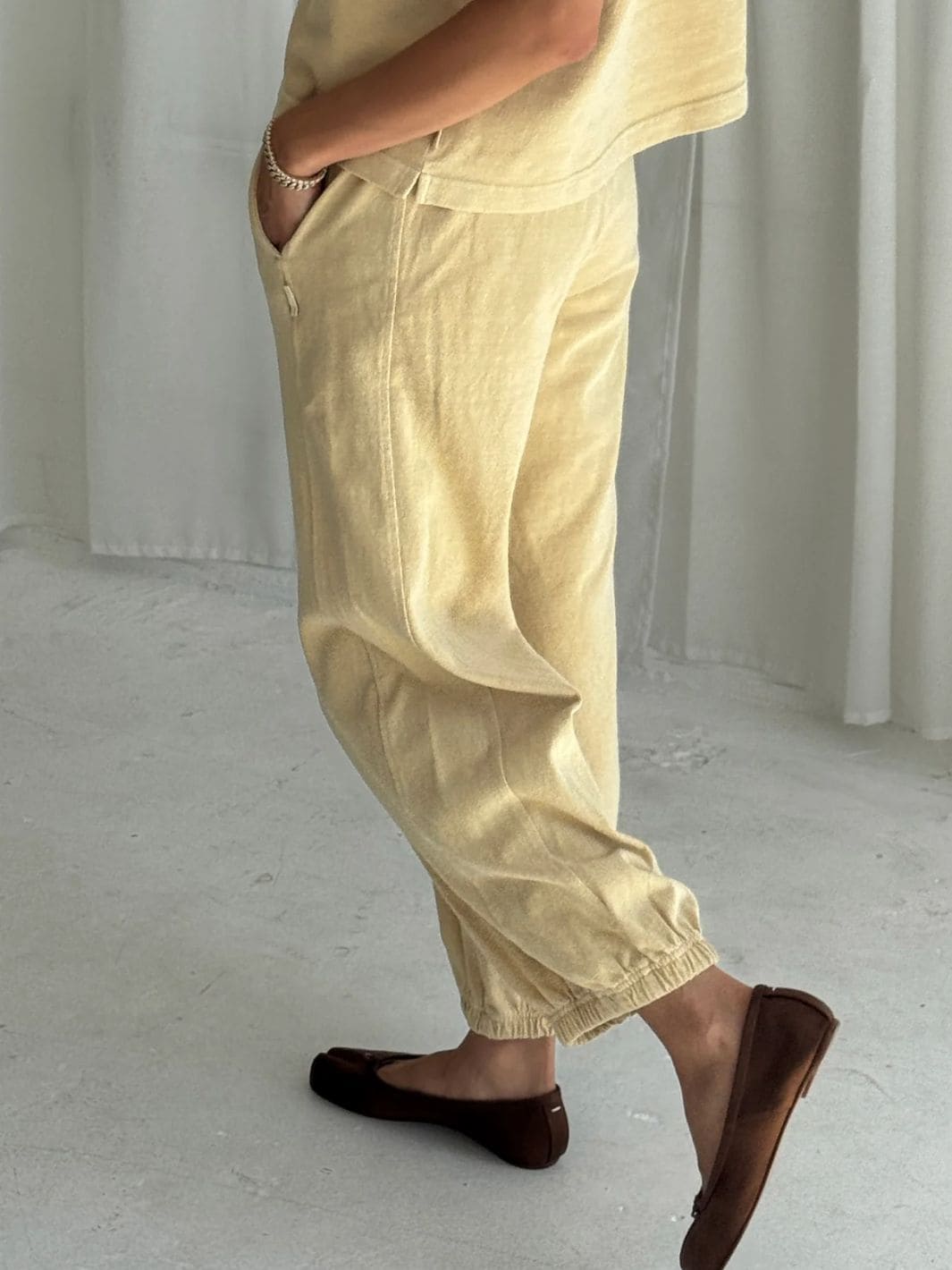 Le Bon Shoppe Balloon Pants in Butter | Twentyseven Toronto