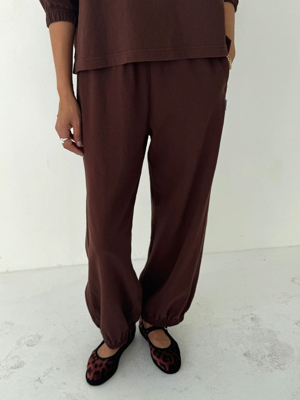 Le Bon Shoppe Balloon Pants in Chestnut | Twentyseven Toronto