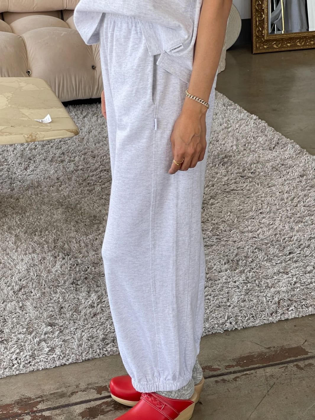 Le Bon Shoppe Balloon Pants in Icy Grey | Twentyseven Toronto