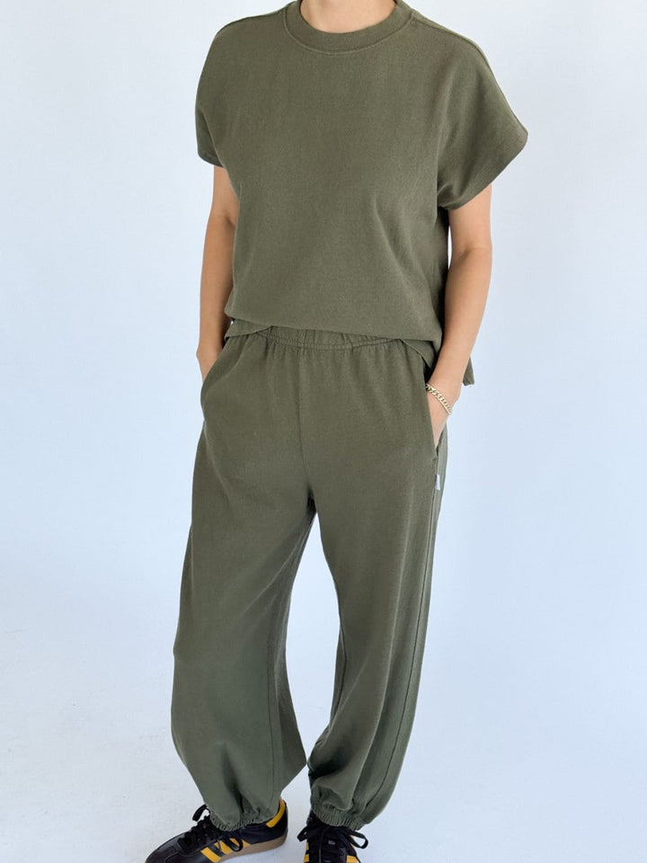 Le Bon Shoppe Balloon Pants in Olive | Twentyseven Toronto