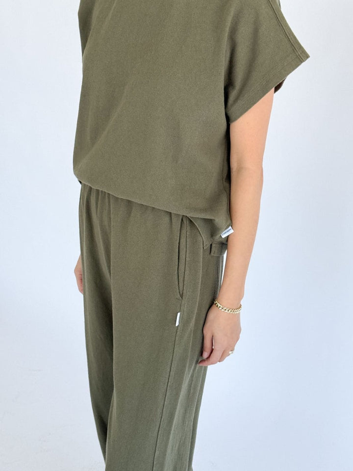 Le Bon Shoppe Balloon Pants in Olive | Twentyseven Toronto
