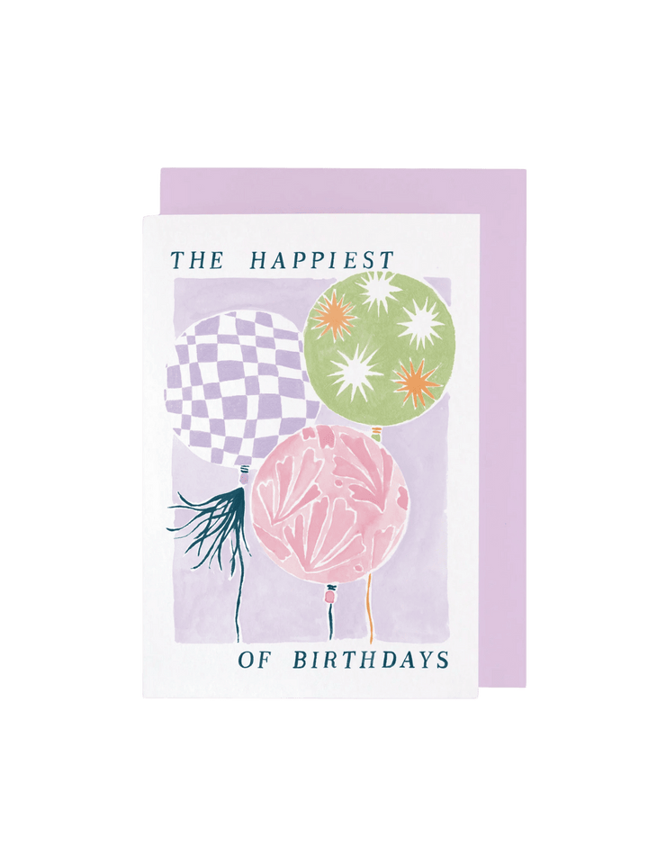 Sister Paper Co. Balloons Birthday Card | Female Birthday Cards | Twentyseven Toronto