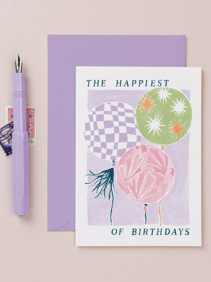 Sister Paper Co. Balloons Birthday Card | Female Birthday Cards | Twentyseven Toronto