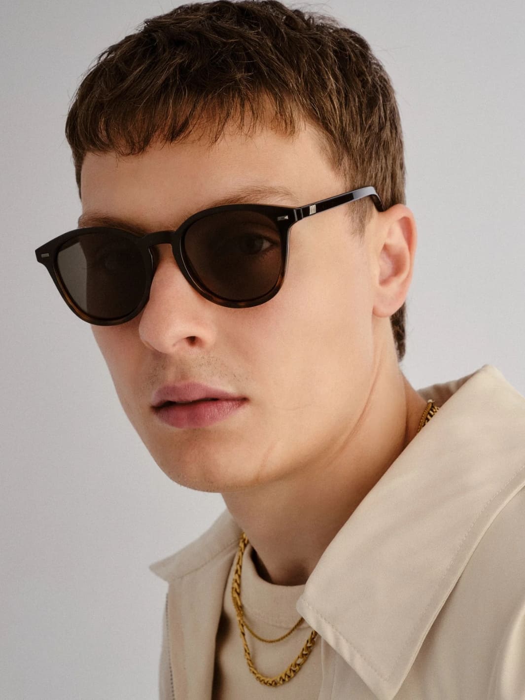 Le Specs Bandwagon Sunglasses in Black Tort | Twentyseven Toronto