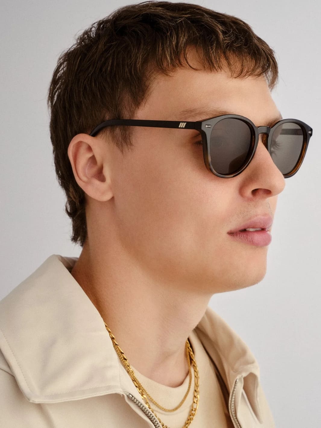 Le Specs Bandwagon Sunglasses in Black Tort | Twentyseven Toronto