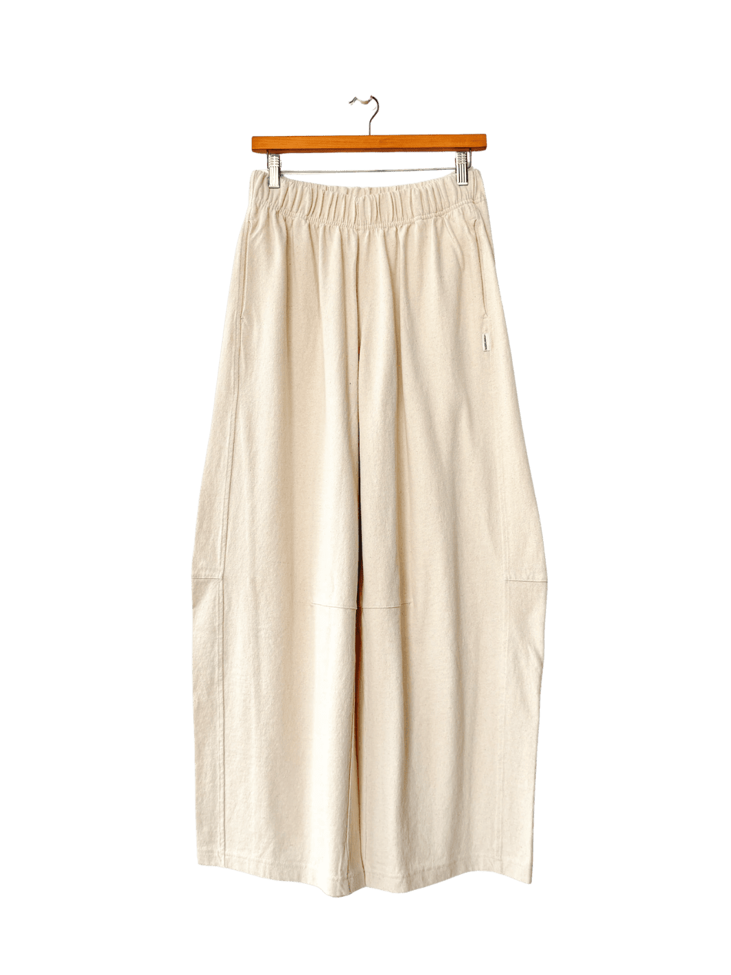 Wide leg Bare Pants in 'Naturel' from Le Bon Shoppe on a hanger | Twentyseven Toronto
