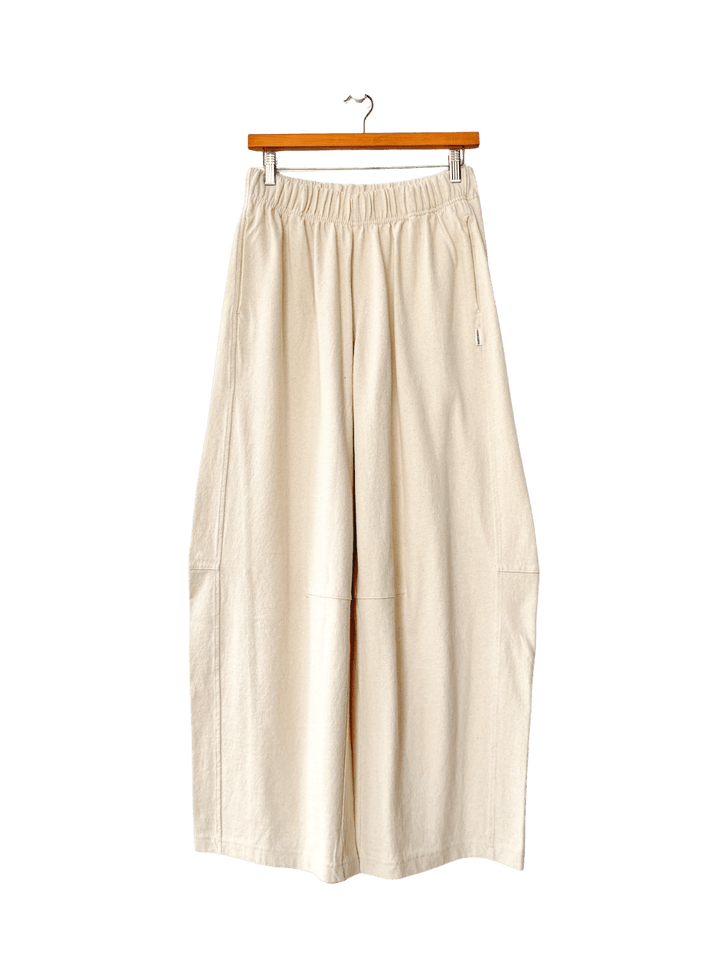 Wide leg Bare Pants in 'Naturel' from Le Bon Shoppe on a hanger | Twentyseven Toronto