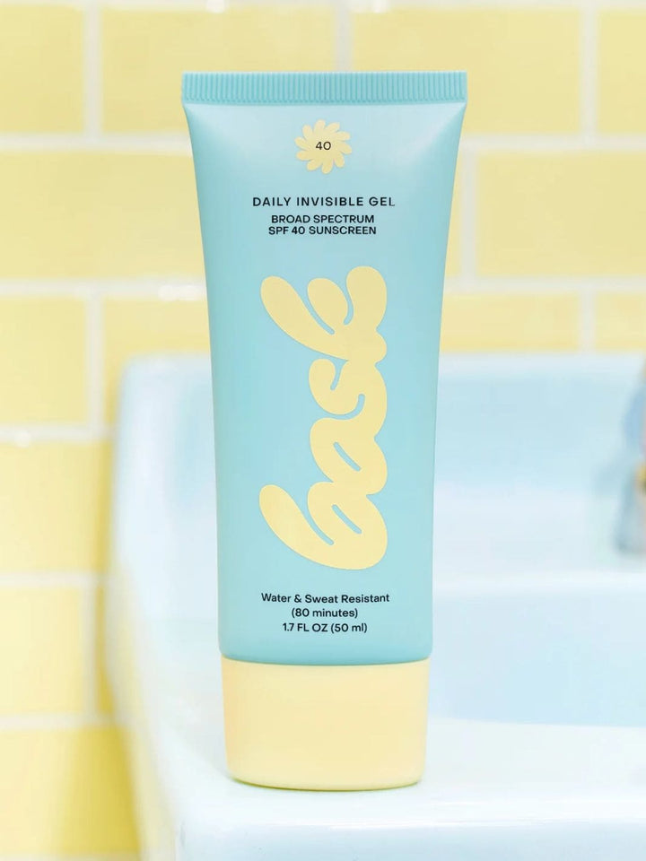 Bask Suncare Daily Invisible Gel SPF 40 Sunscreen 50ml | Twentyseven Toronto
