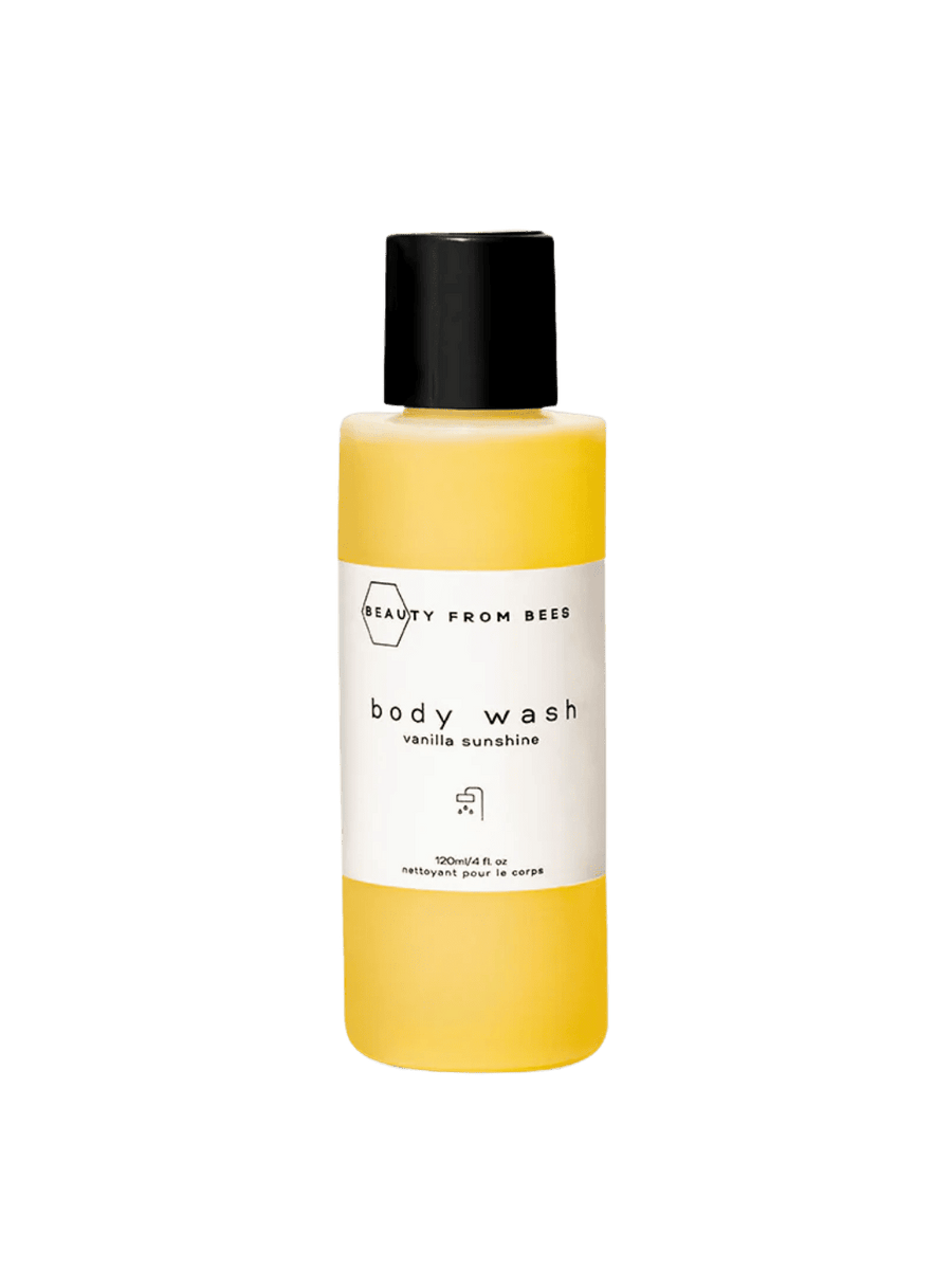 Beauty from Bees Body Wash | Twentyseven Toronto | Yellow bottle Beauty from Bees Body Wash