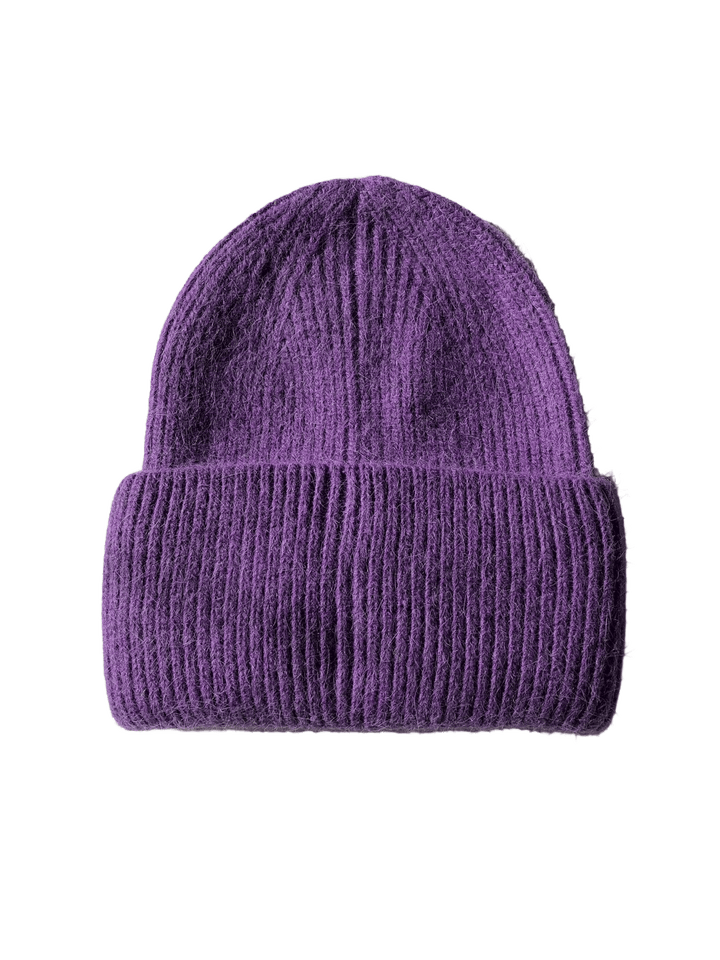 Royal Angora Wool Beanie - Crystal Brights