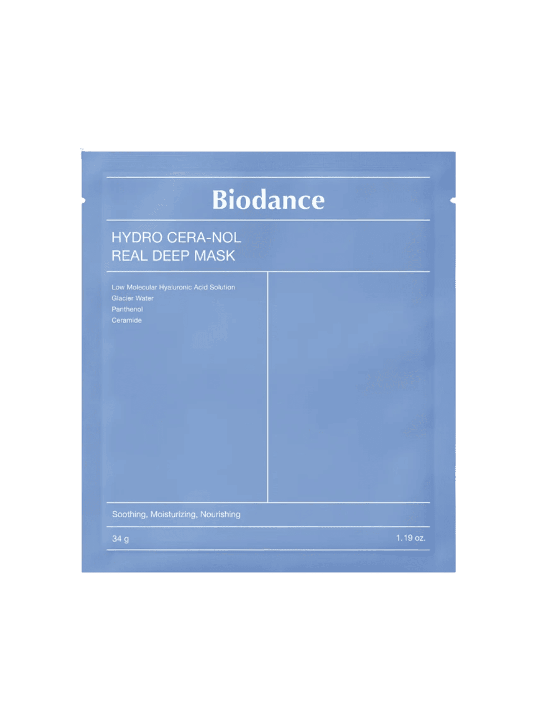 Biodance Hydro Cera-nol Real Deep Sheet Mask | Twentyseven Toronto