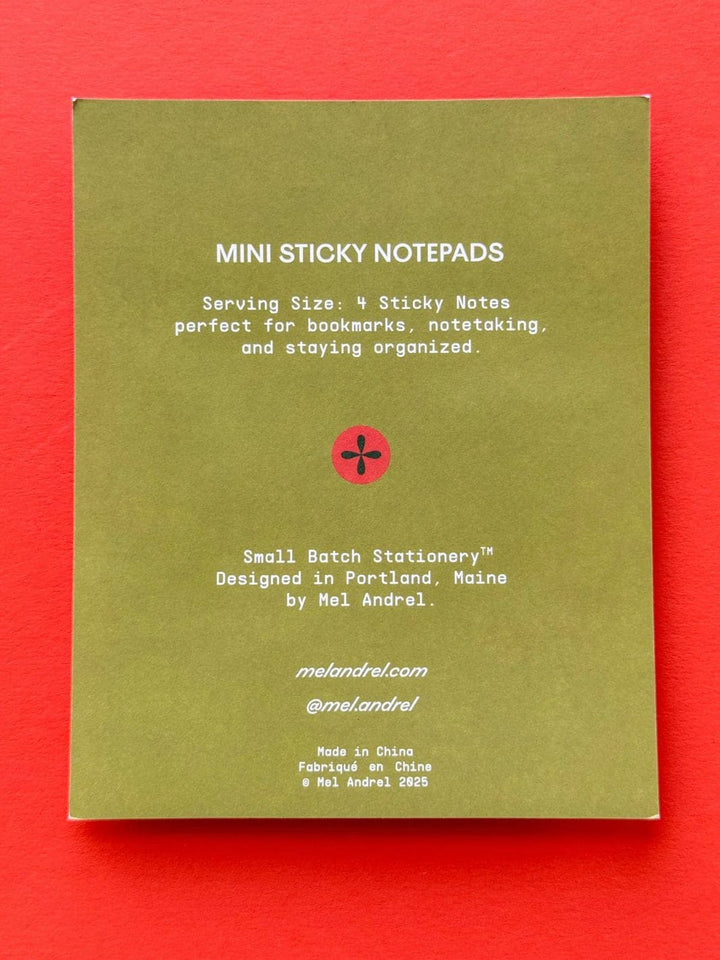Mel Andrel Bite Sized Mini Sticky Tabs | Twentyseven Toronto