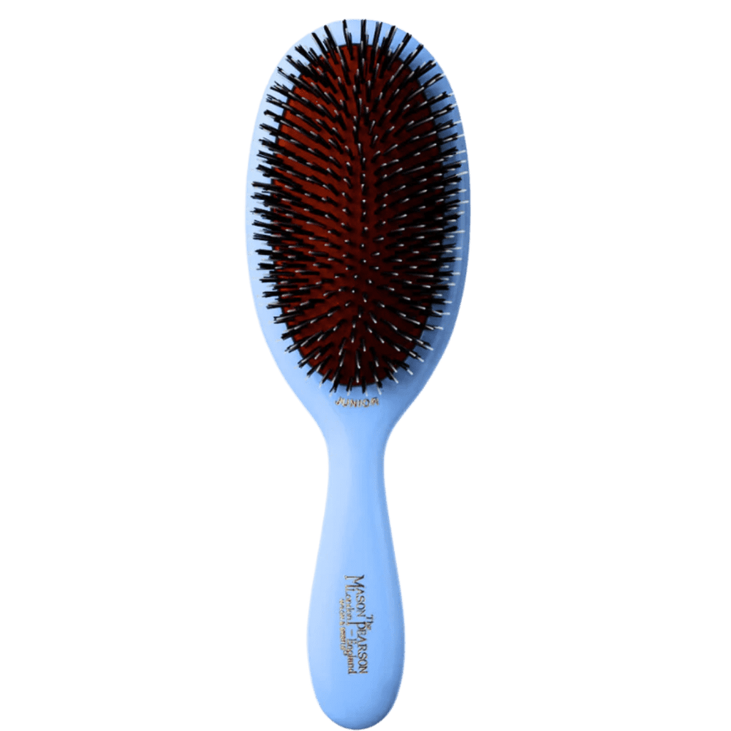 Mason Pearson チャイルドブリュスル Mason Pearson Childs Blue Bristle Hair Brush | Neiman Marcus