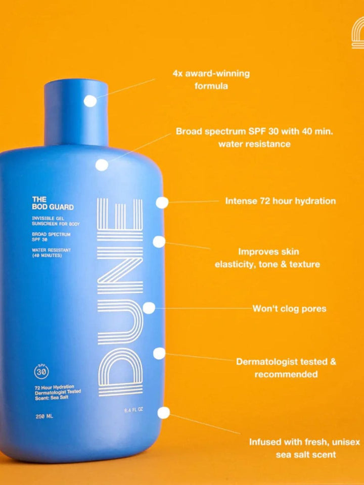 DUNE Suncare The Bod Guard SPF 30 Sunscreen | Twentyseven Toronto