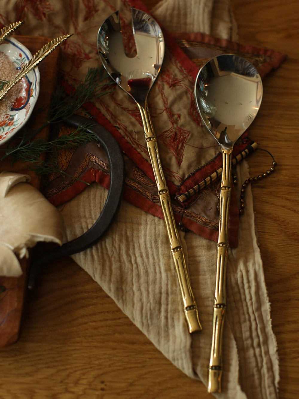 Doing Goods Bodhi Bamboo Salad Server Set in Giftbox | Twentyseven Toronto