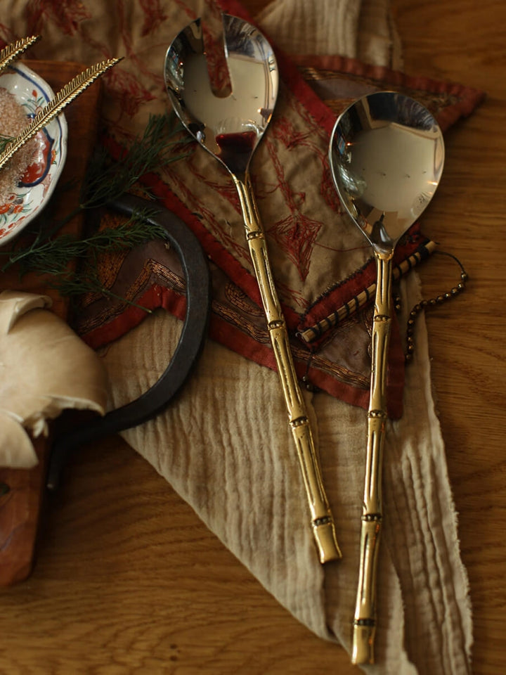 Doing Goods Bodhi Bamboo Salad Server Set in Giftbox | Twentyseven Toronto