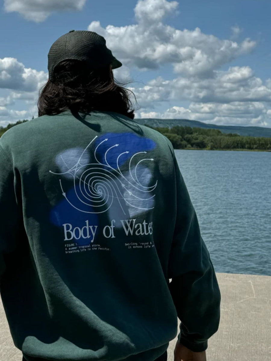 Merge Body Of Water Crewneck | Twentyseven Toronto