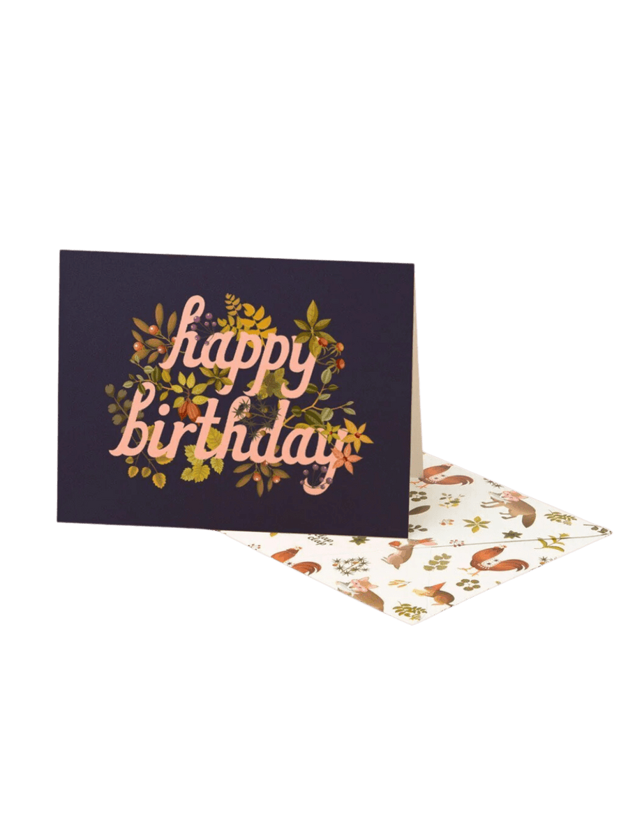 Clap Clap Design Botanical Birthday Card | Twentyseven Toronto