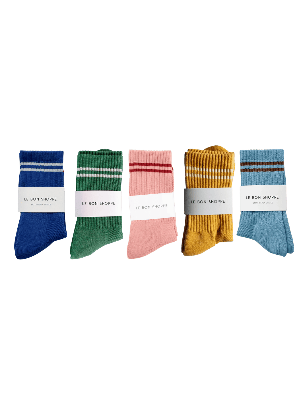 Le Bon Shoppe Boyfriend Sock Brights Set - Pack of 5 | Twentyseven Toronto