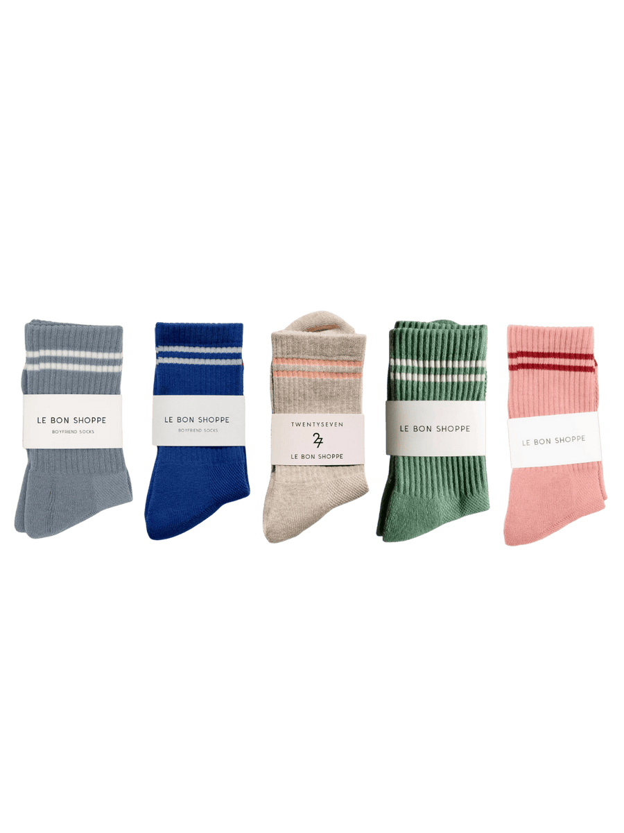 Le Bon Shoppe Boyfriend Sock Brights Set - Pack of 5 | Twentyseven Toronto