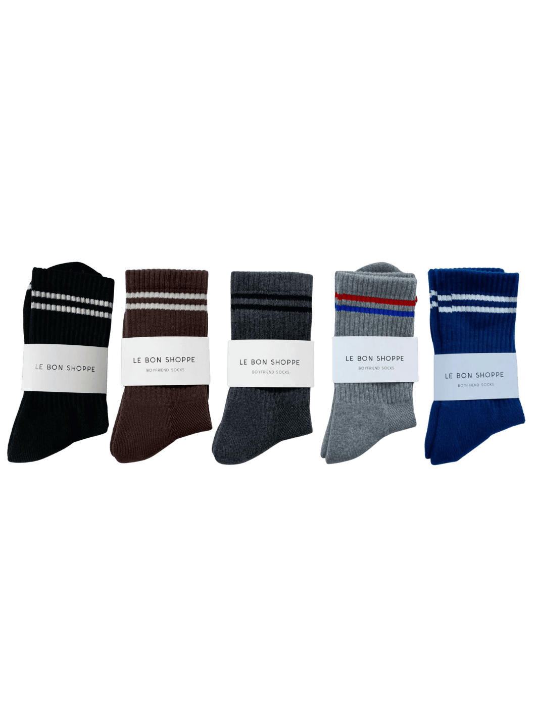 Le Bon Shoppe Boyfriend Sock Darks Set - Pack of 5 | Twentyseven Toronto