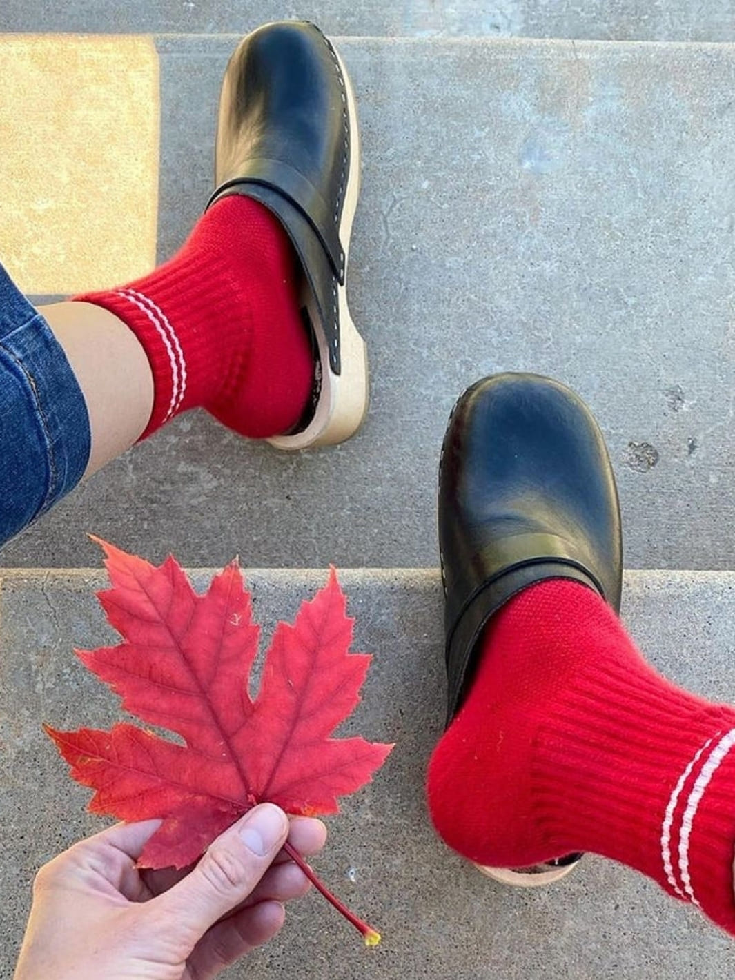 Le Bon Shoppe Boyfriend Socks - Red | Twentyseven Toronto