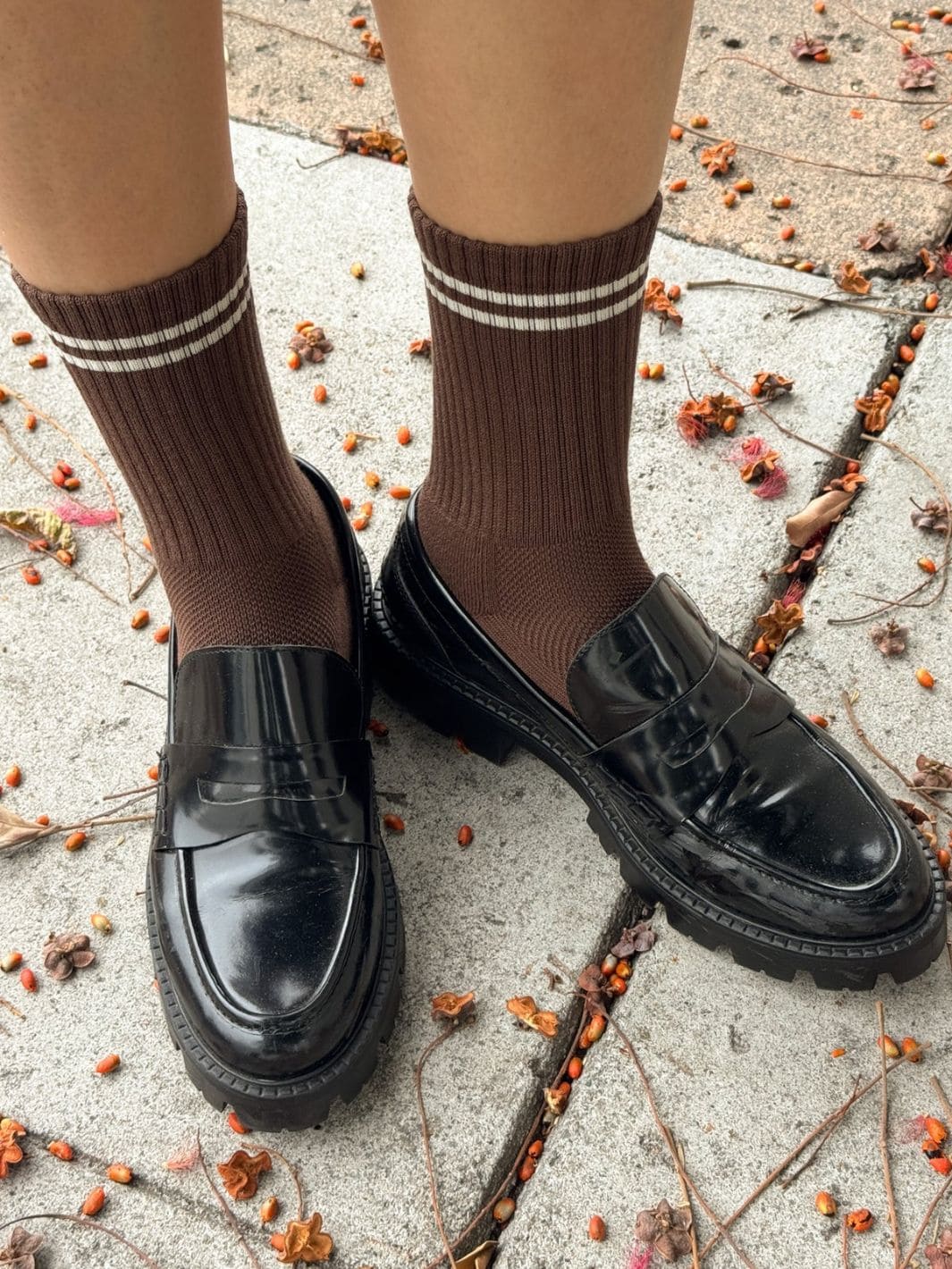 Le Bon Shoppe Boyfriend Socks - Wood | Twentyseven Toronto