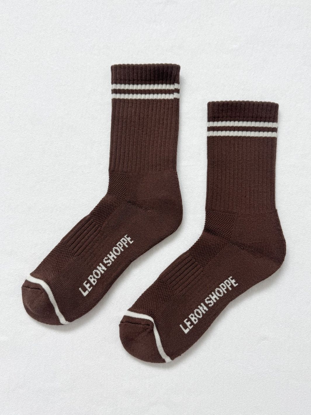 Le Bon Shoppe Boyfriend Socks - Wood | Twentyseven Toronto