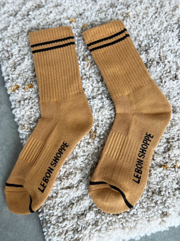 Twentyseven Toronto - Le Bon Shoppe Boyfriend Socks - Biscotti