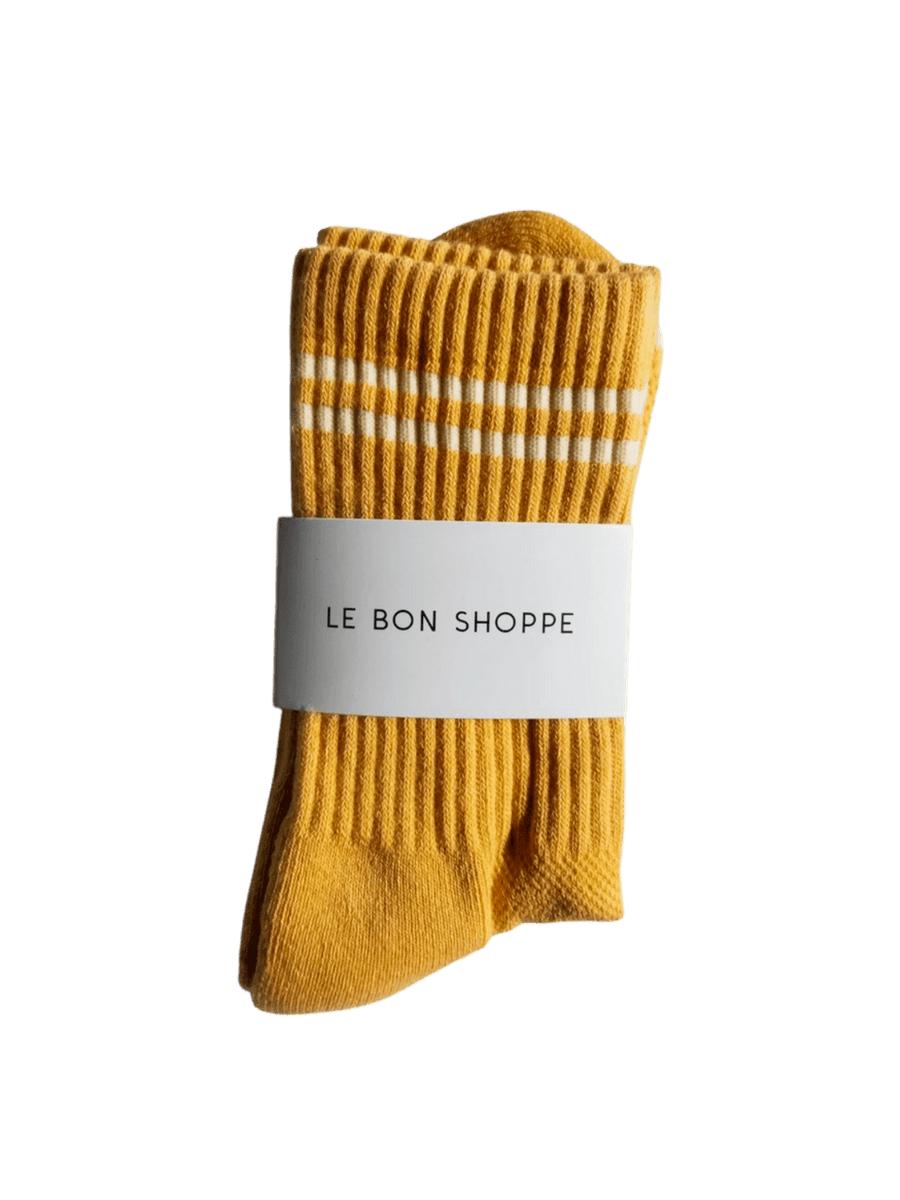 Twentyseven Toronto - Le Bon Shoppe Boyfriend Socks - Butter