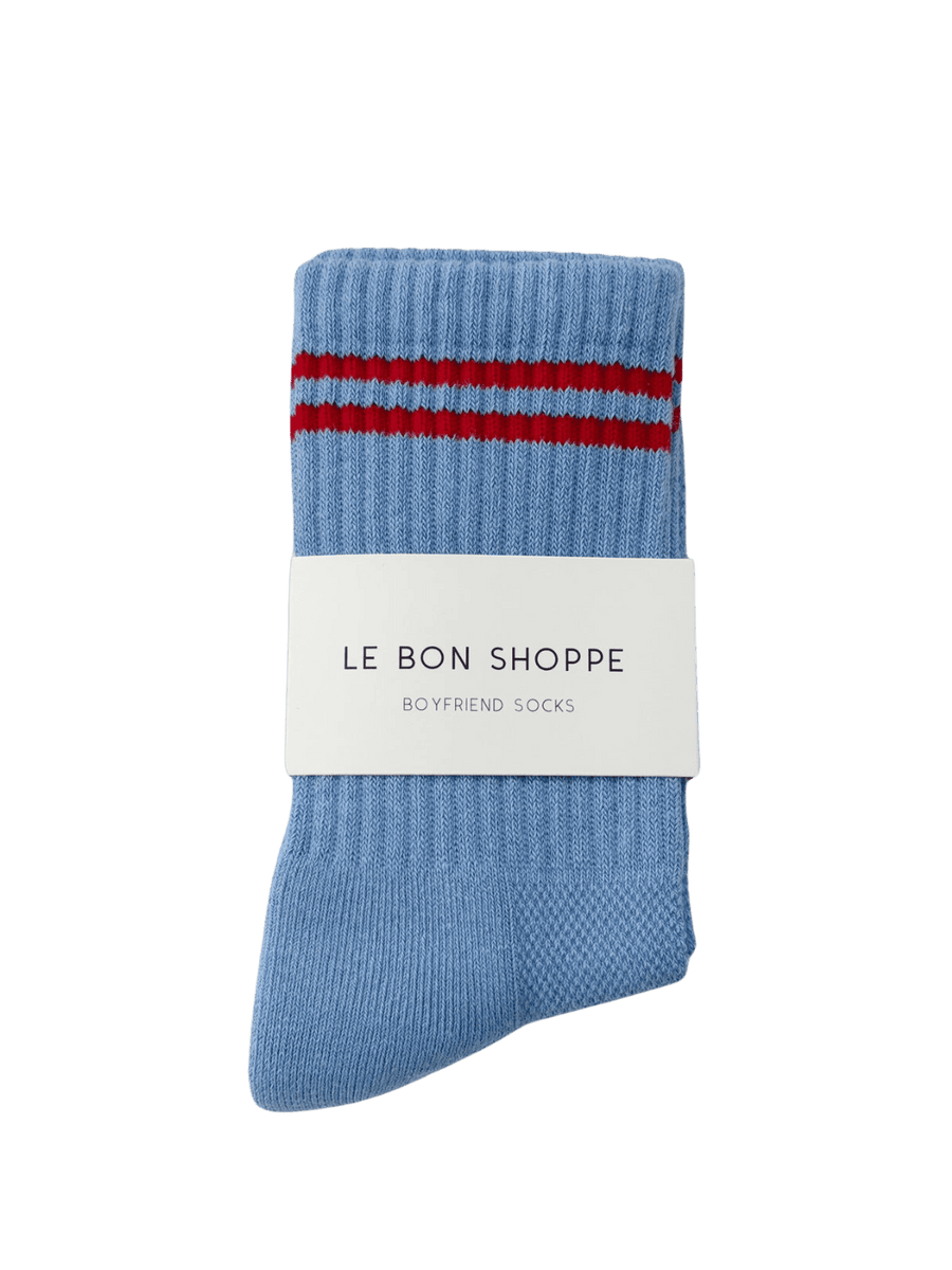 Le Bon Shoppe Boyfriend Socks - Ciel Blue | Twentyseven Toronto