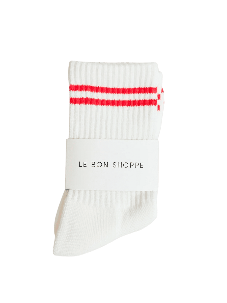 Le Bon Shoppe Boyfriend Socks - Clean White | Twentyseven Toronto