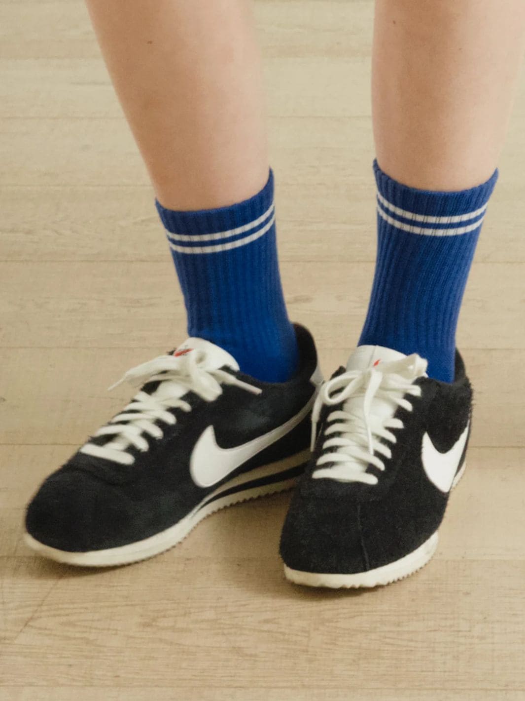 Le Bon Shoppe Boyfriend Socks - Cobalt | Twentyseven Toronto