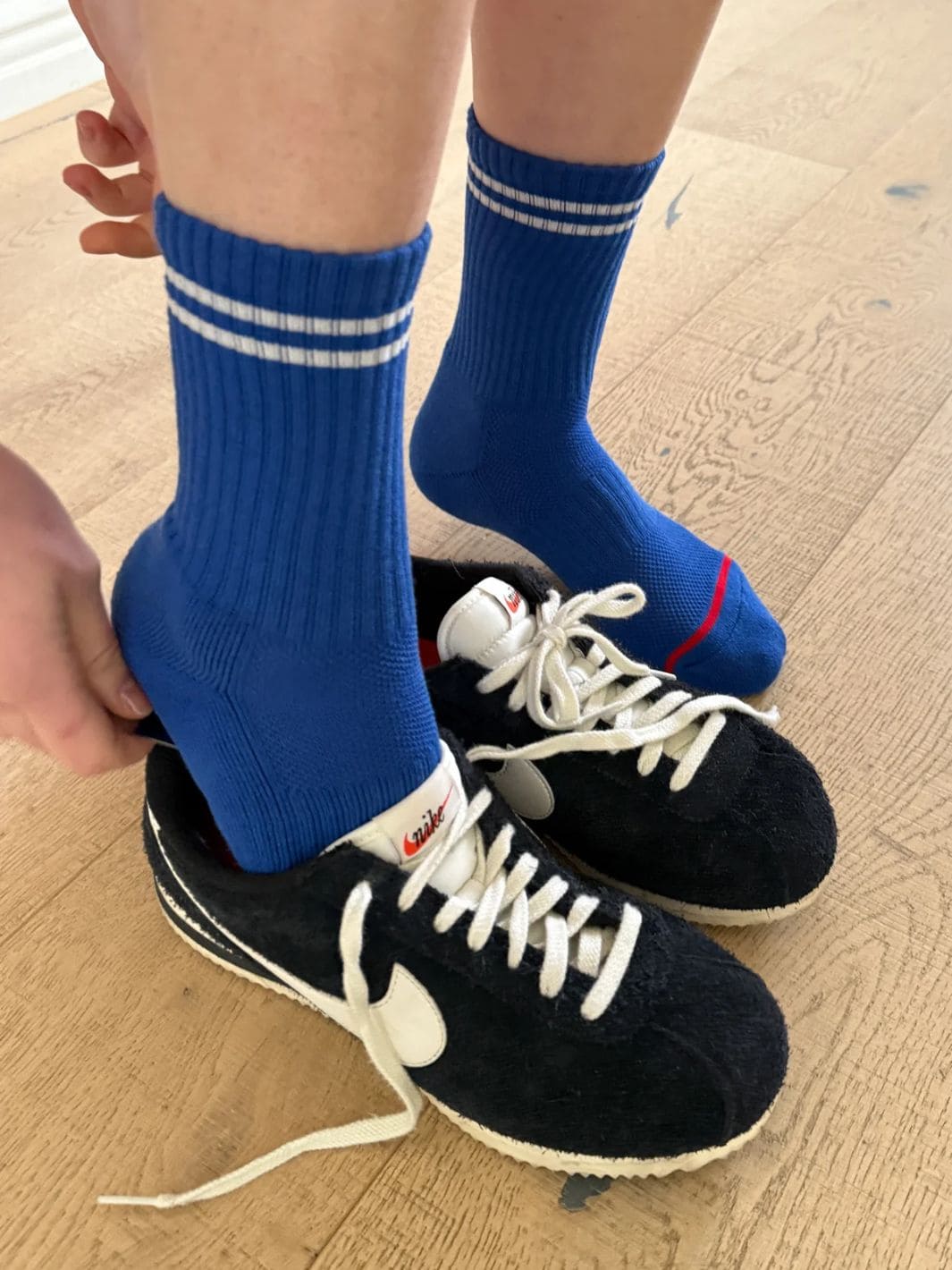 Le Bon Shoppe Boyfriend Socks - Cobalt | Twentyseven Toronto