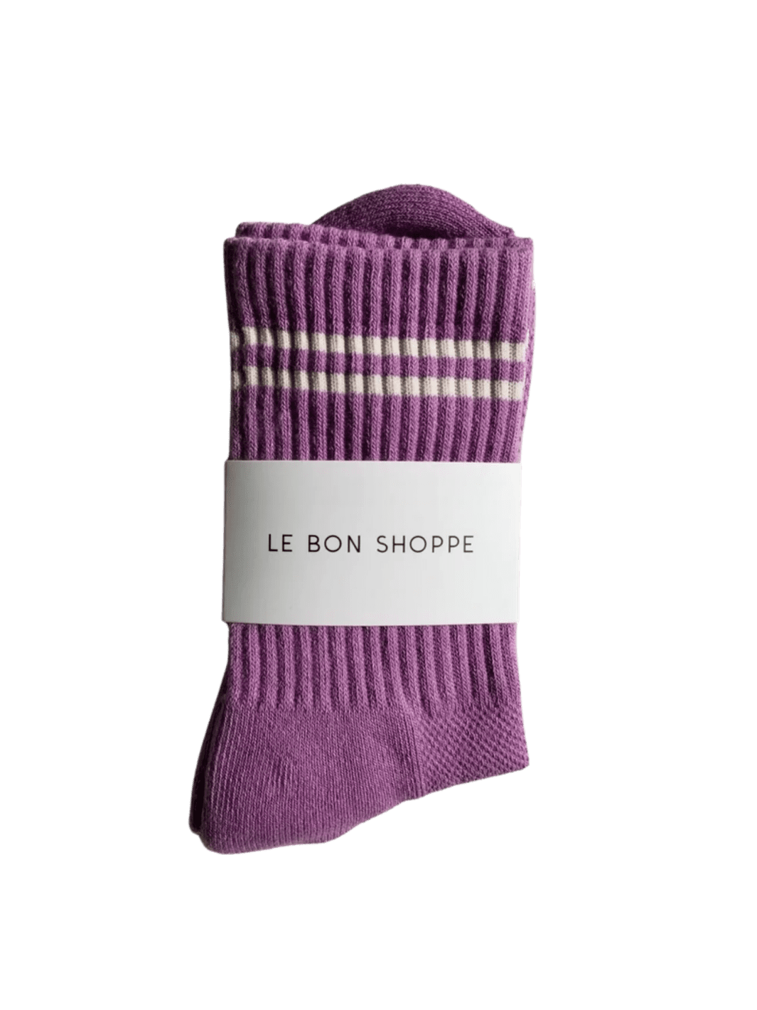 Le Bon Shoppe Boyfriend Socks - Grape | Twentyseven Toronto