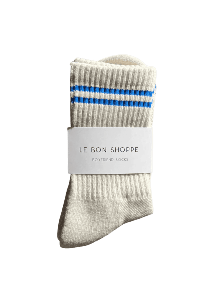 Le Bon Shoppe Boyfriend Socks - Ice | Twentyseven Toronto