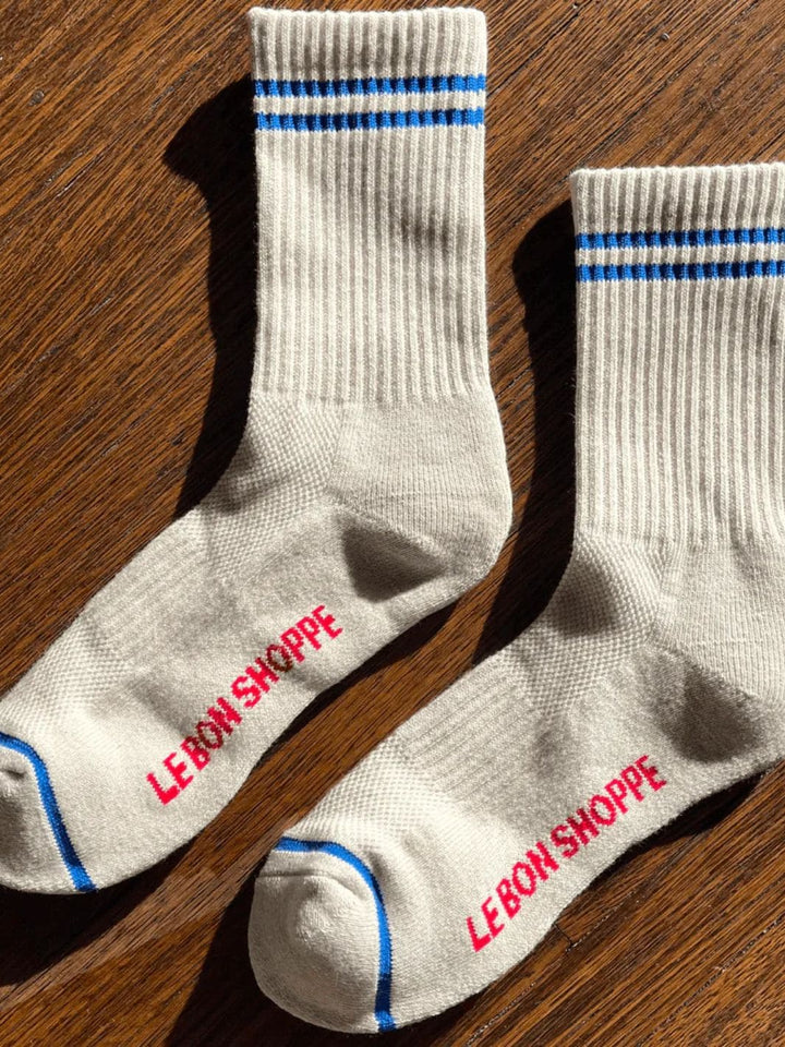 Le Bon Shoppe Boyfriend Socks - Ice | Twentyseven Toronto